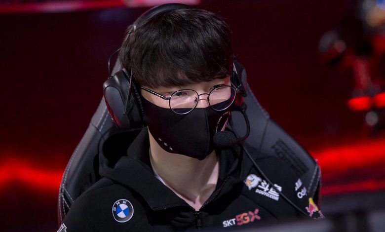 Faker bị loại khỏi đội hình T1 ở LCK mùa Xuân 2021