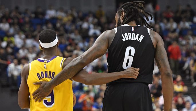 Rajon Rondo, DeAndre Jordan gia nhập Lakers để hoàn tất đội hình lão tướng? - Ảnh 1.