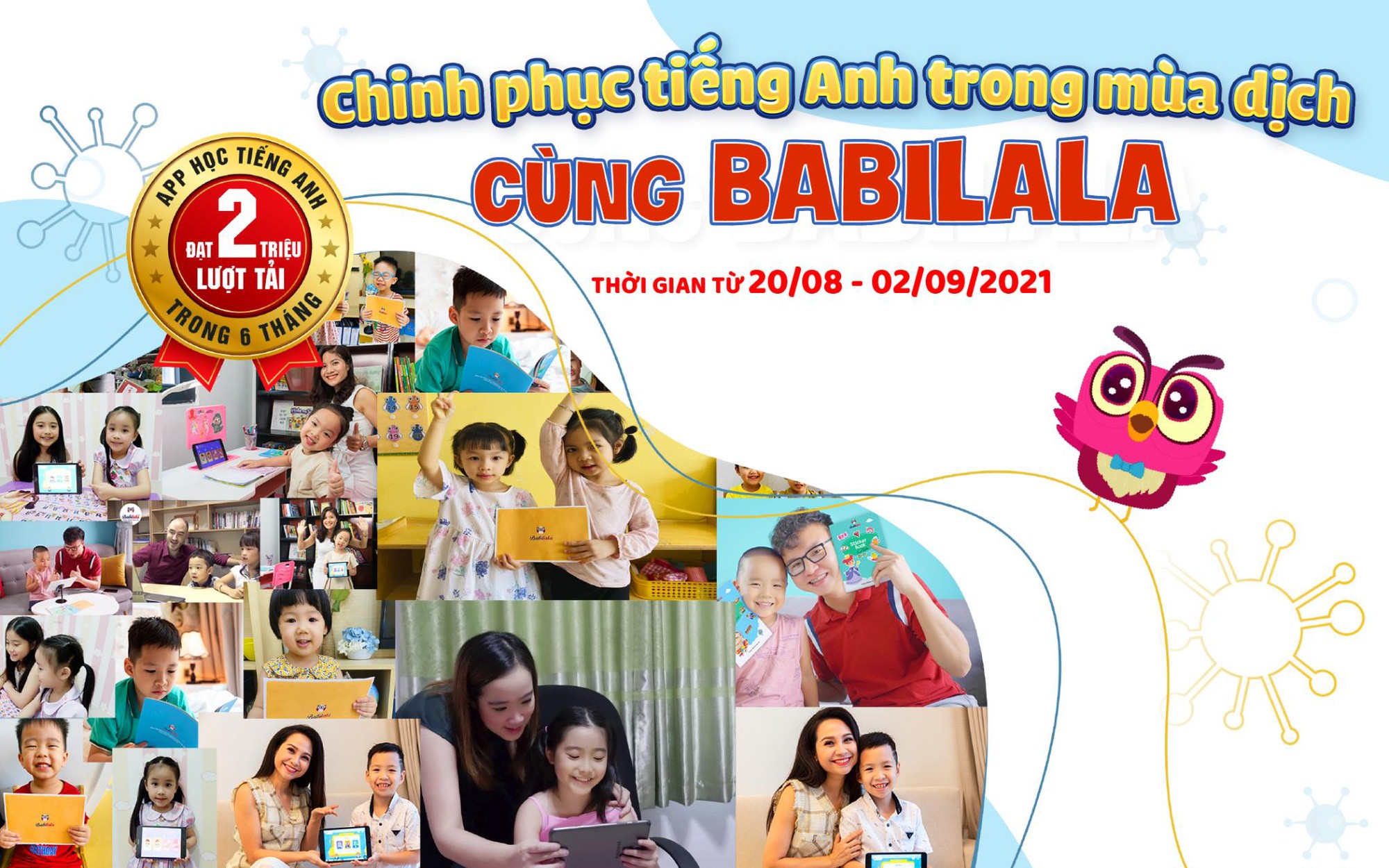 Cùng con chinh phục tiếng Anh mùa dịch với cuộc thi đặc biệt của Babilala - Ảnh 1.