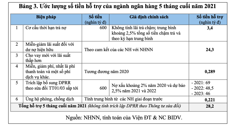 Lượng hóa các Gói hỗ trợ tiền tệ - tín dụng đối với nền kinh tế Việt Nam giai đoạn 2020-2021 và một số kiến nghị - Ảnh 4.
