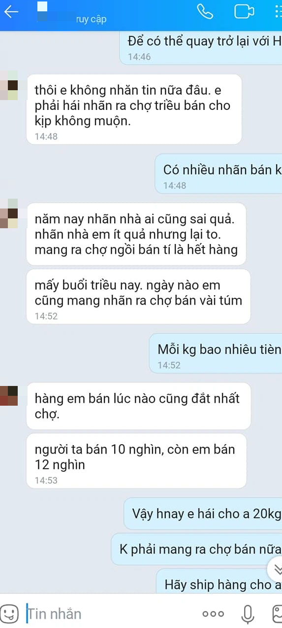 Tôi không ngờ những quả nhãn mấy hôm nay cả gia đình ăn lại có &quot;giá trên trời&quot; và cay đắng hơn khi biết rõ người bán - Ảnh 8.