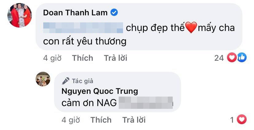 Quốc Trung khoe khoảnh khắc vui vẻ bên các con, Thanh Lam liền để lại bình luận gây chú ý - Ảnh 3.