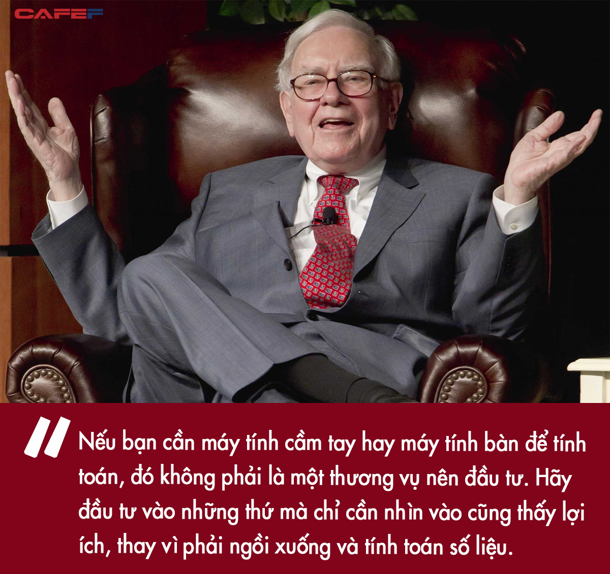 Warren Buffett khẳng định không cần giỏi toán mới kiếm được hàng trăm triệu USD, quan trọng là mài giũa 1 kỹ năng ai cũng bỏ qua nhưng cực kỳ hiệu quả - Ảnh 2.