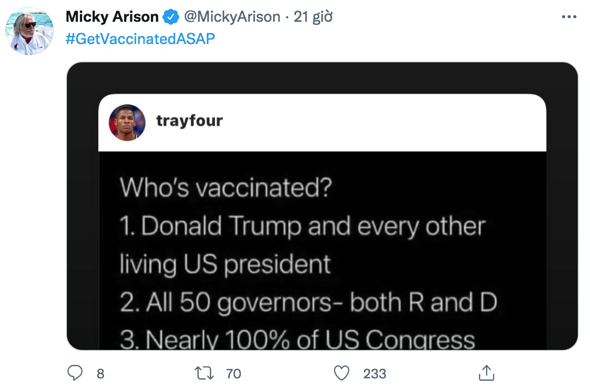 Ray Allen công khai lên tiếng chỉ trích những người chống vaccine Covid-19 - Ảnh 3.