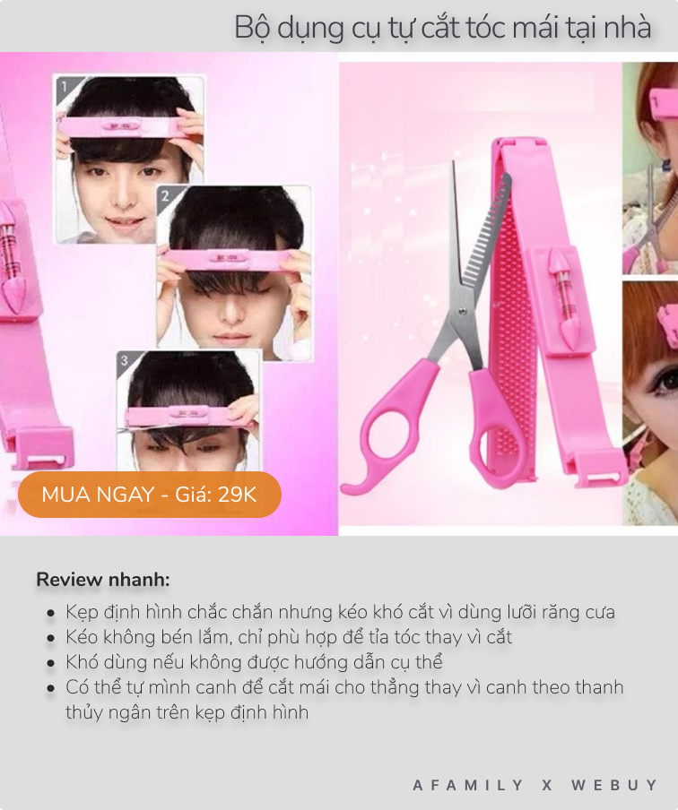 Review nhanh 6 dụng cụ tự làm tóc, làm nail tại nhà, có cả tông đơ cho “anh xã” nữa chị em ơi! - Ảnh 1.