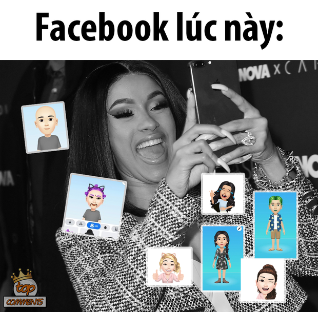 Facebook tung bản cập nhật avatar moji mới khiến cộng đồng mạng tranh cãi gay gắt: Người chê phèn, kẻ lại khen xinh xắn - Ảnh 1.