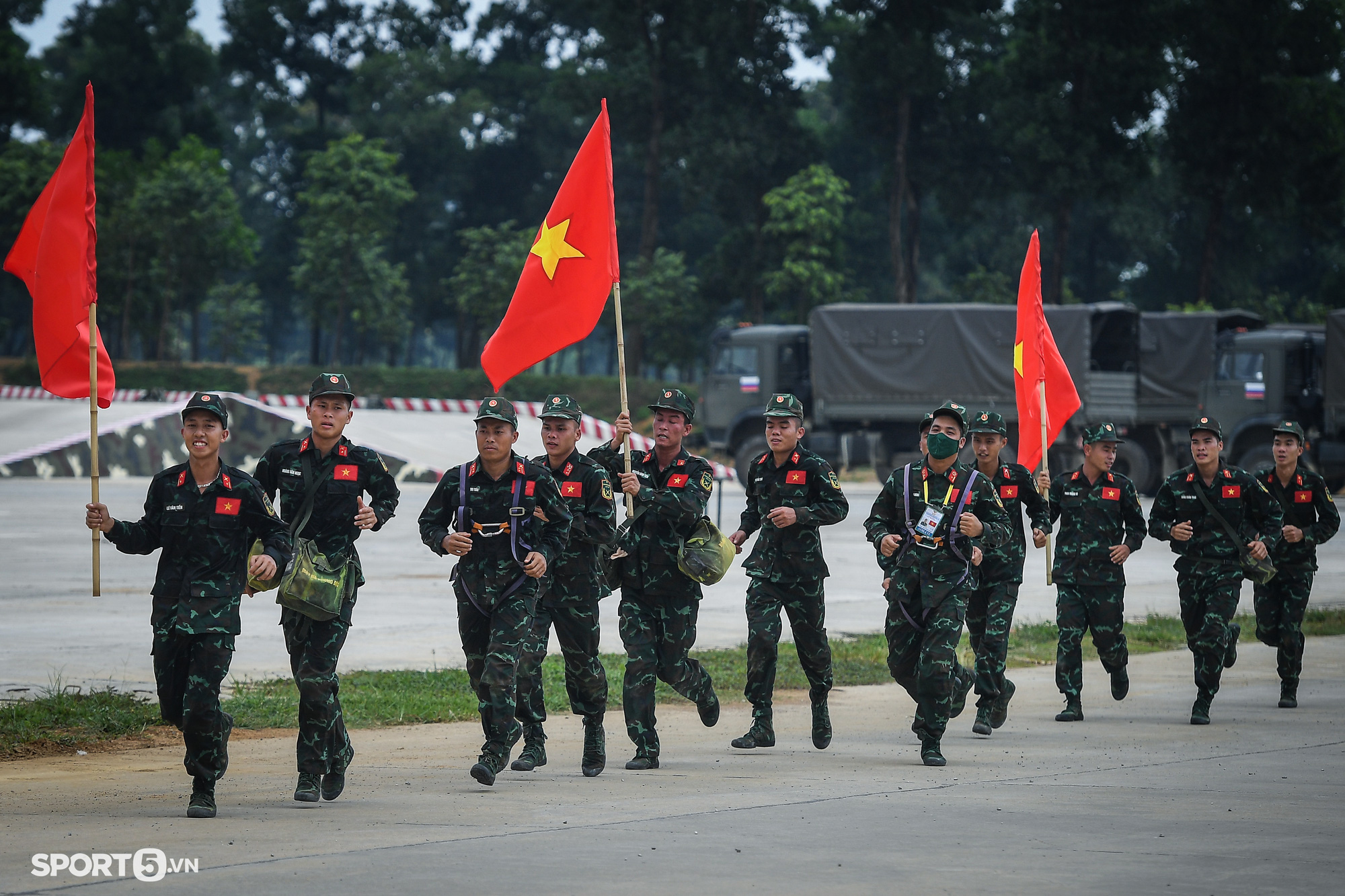 Đội tuyển Việt Nam vượt trội tại chặng 2 cuộc thi “Vùng tai nạn” trong khuôn khổ Army Games 2021  - Ảnh 13.