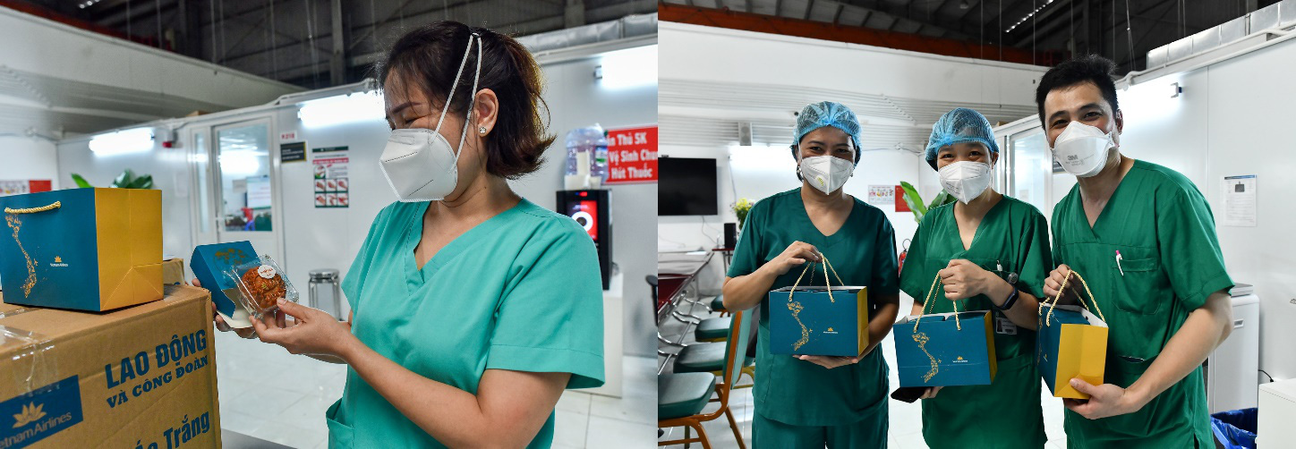 Gần 30.000 bánh trung thu đi 1.300km đường mây đến với y bác sĩ tại miền Nam - Ảnh 5.