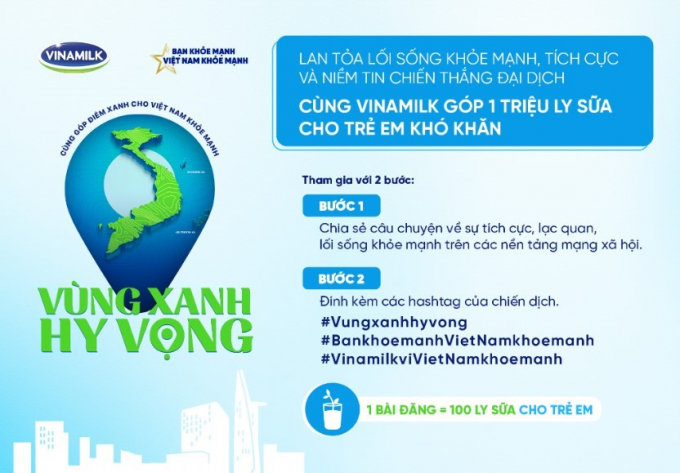 Một triệu ly sữa Vinamilk cho trẻ em khó khăn qua “Cùng góp điểm xanh, cho Việt Nam khỏe mạnh” - Ảnh 1.