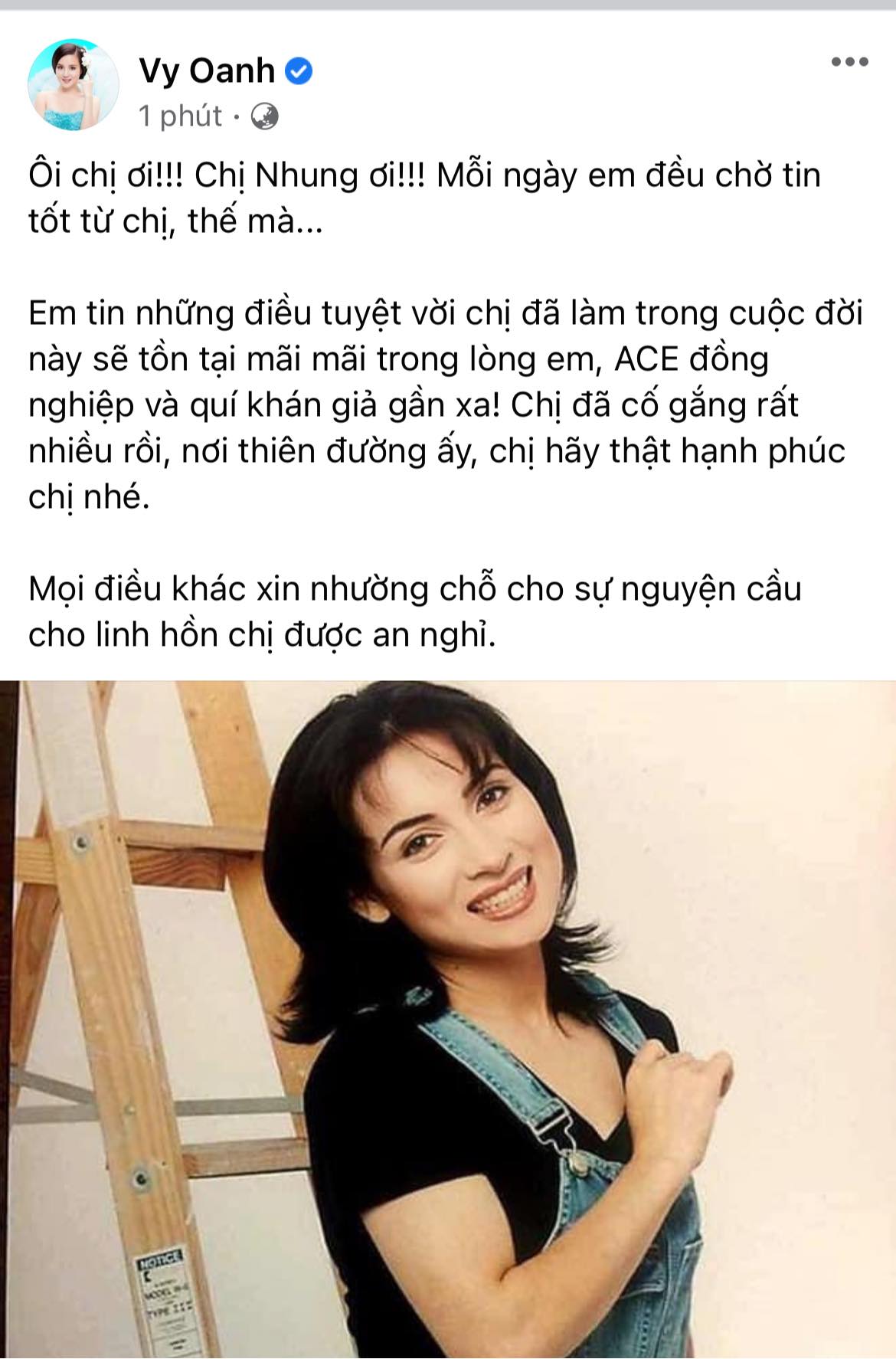 Sao Việt bàng hoàng, đau xót khi nghe tin Phi Nhung qua đời: Phép màu đã không xảy ra! - Ảnh 2.