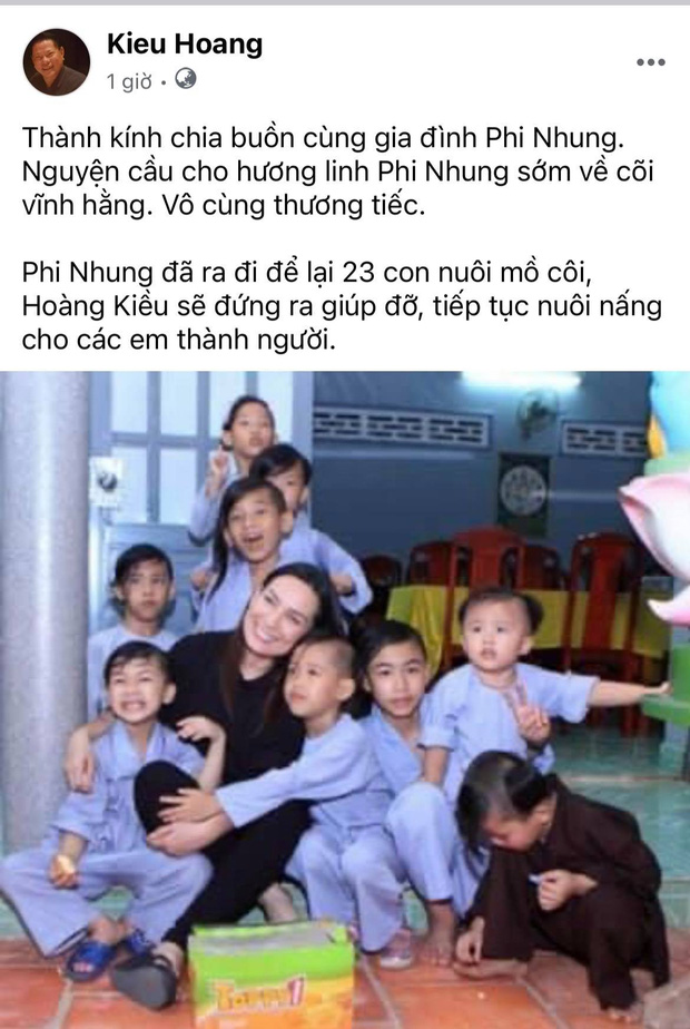 Hoàng Kiều bảo vệ 23 con của Phi Nhung vì cũng mồ côi năm 3 tuổi, mong được đưa các bé sang Mỹ nuôi dạy thành tỷ phú - Ảnh 4.
