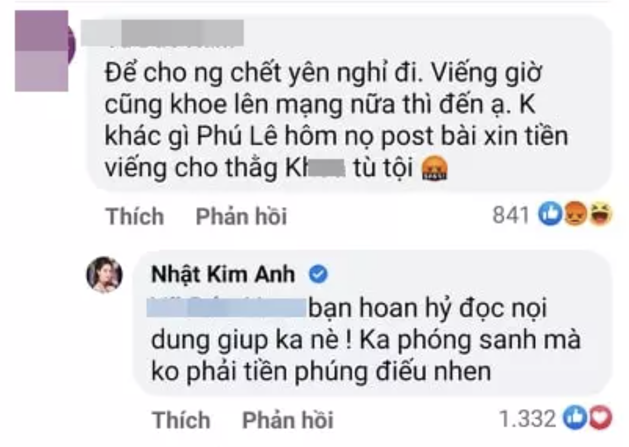 Netizen chỉ trích Nhật Kim Anh vì khoe tiền phúng điếu Phi Nhung, chính chủ vội phản ứng ngay - Ảnh 3.