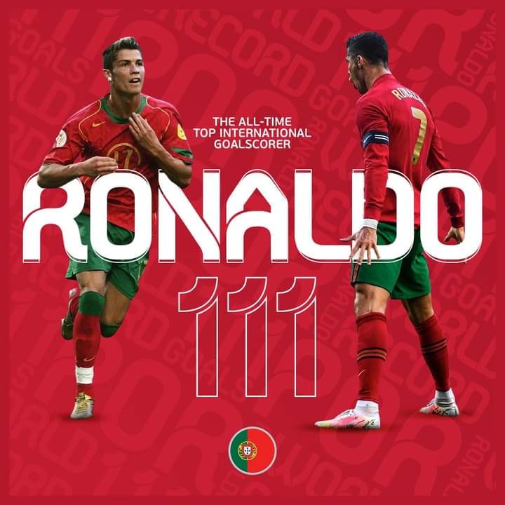 Cristiano Ronaldo chính thức trở thành chân sút vĩ đại nhất cho một ĐTQG