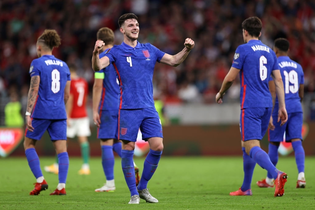 Declan Rice ấn định trận thắng thứ tư liên tiếp cho ĐT Anh