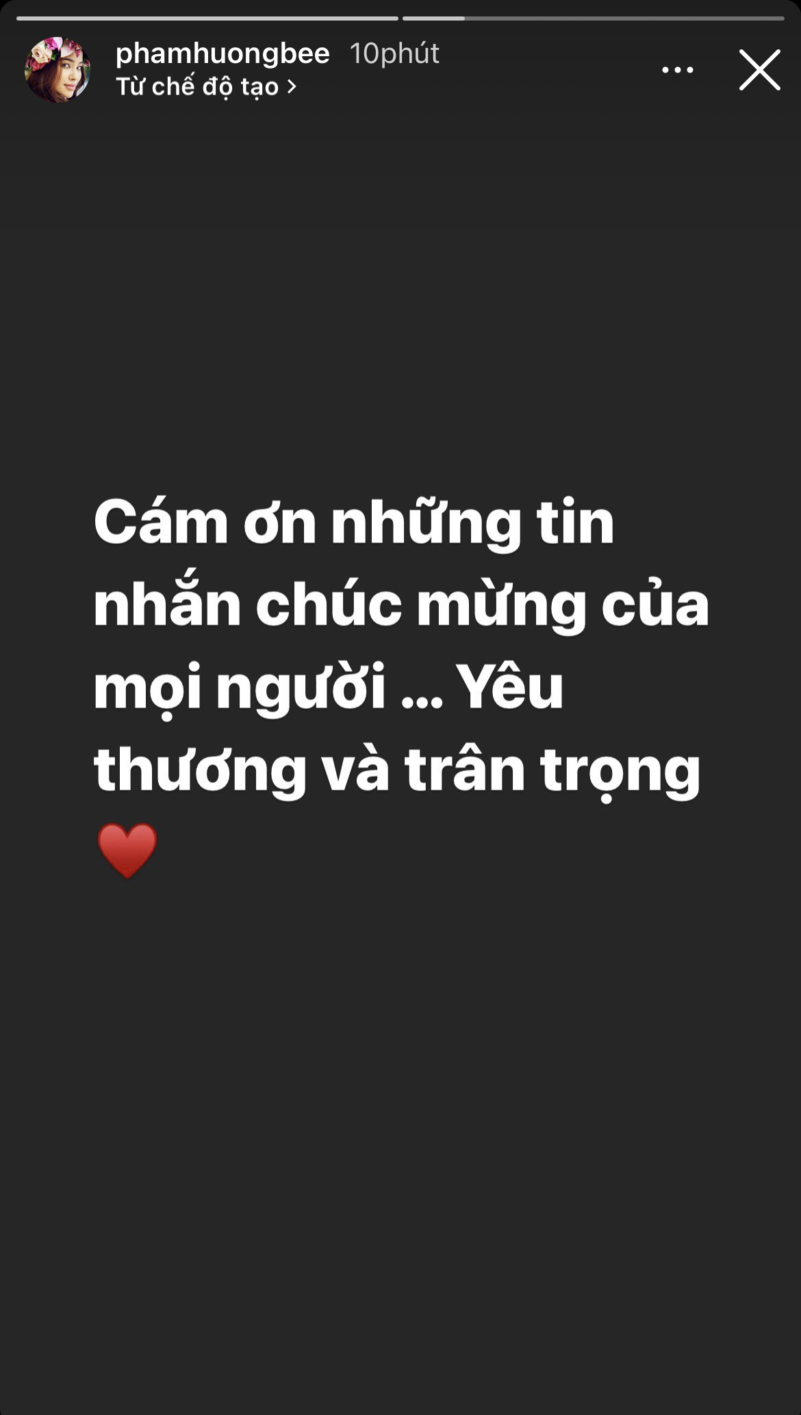 Phạm Hương có chia sẻ đầu tiên sau khi công khai nhóc tỳ thứ 2, phản ứng của anh cả Maximus và dàn sao Vbiz gây chú ý - Ảnh 2.