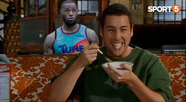 LeBron James tái xuất ở lĩnh vực điện ảnh cùng tài tử Adam Sandler  - Ảnh 1.