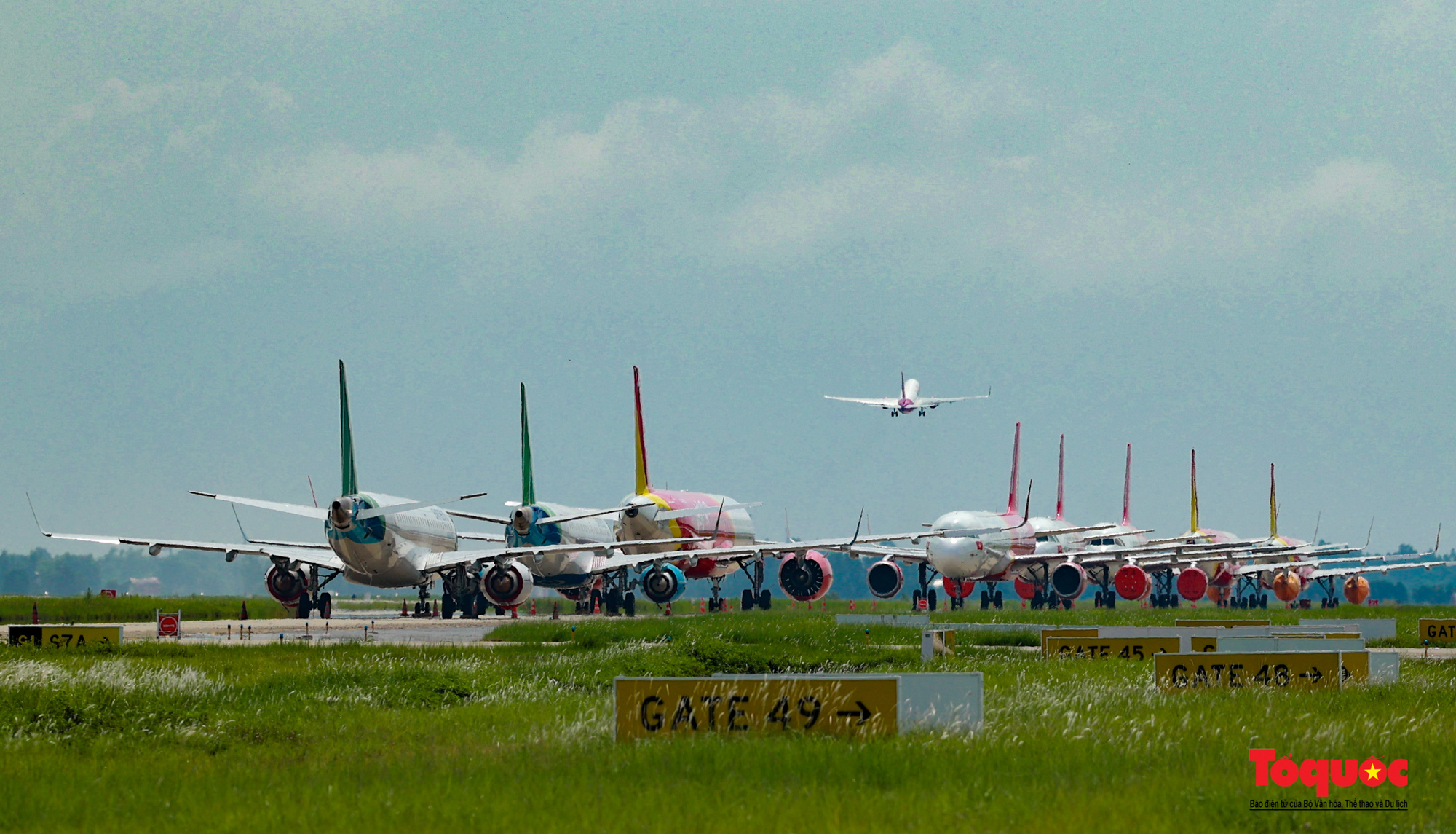 Chính thức khai thác đường băng 1B sân bay Nội Bài sau hơn 1 năm nâng cấp - Ảnh 1.
