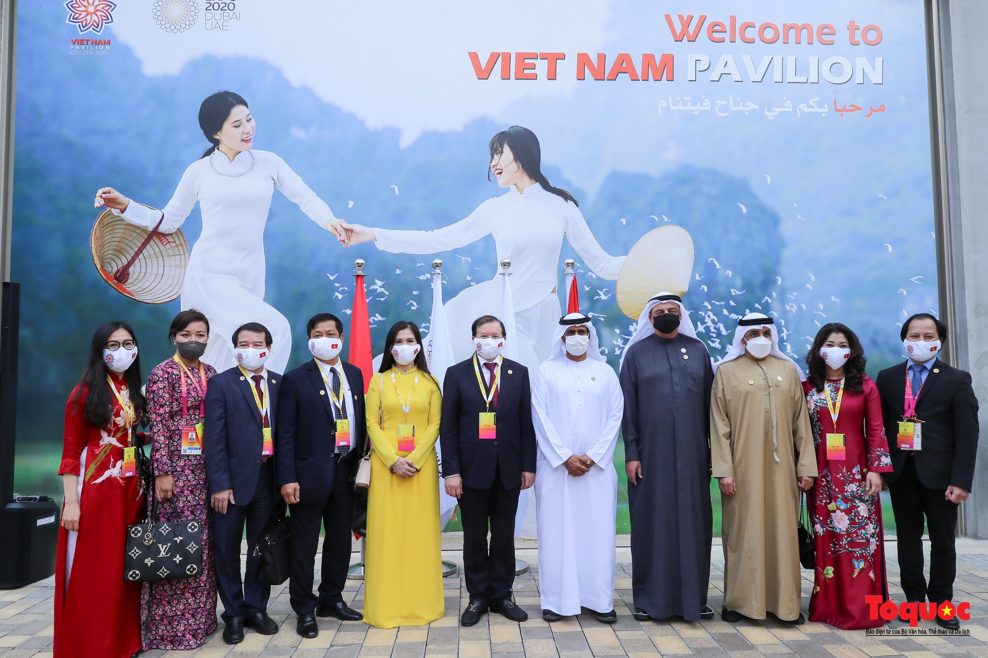 EXPO 2020 Dubai: Nhà Triển lãm Việt Nam đón vị khách đặc biệt - Ảnh 12.