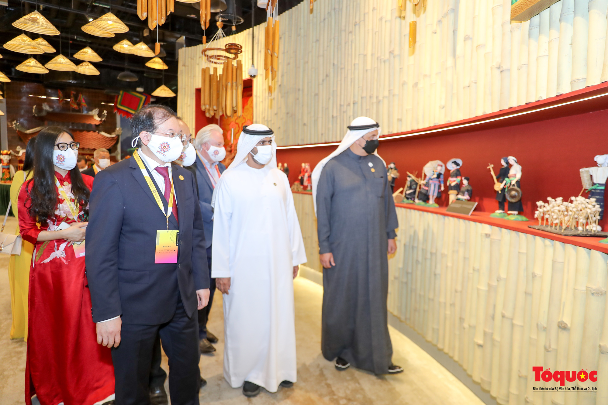 EXPO 2020 Dubai: Nhà Triển lãm Việt Nam đón vị khách đặc biệt - Ảnh 5.