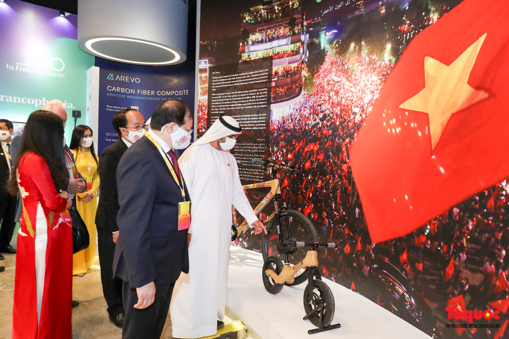 EXPO 2020 Dubai: Nhà Triển lãm Việt Nam đón vị khách đặc biệt - Ảnh 7.