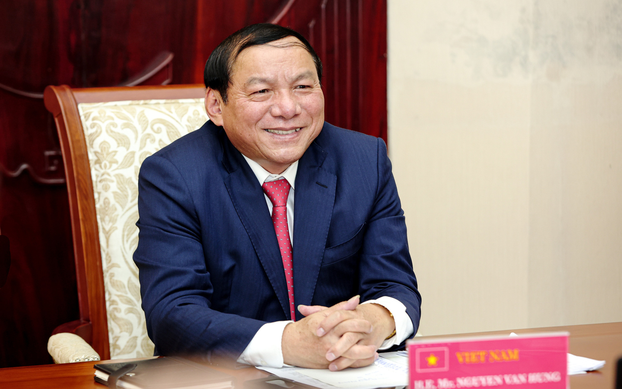 Thư chúc Tết của Bộ trưởng Bộ Văn hoá, Thể thao và Du lịch Nguyễn Văn Hùng
