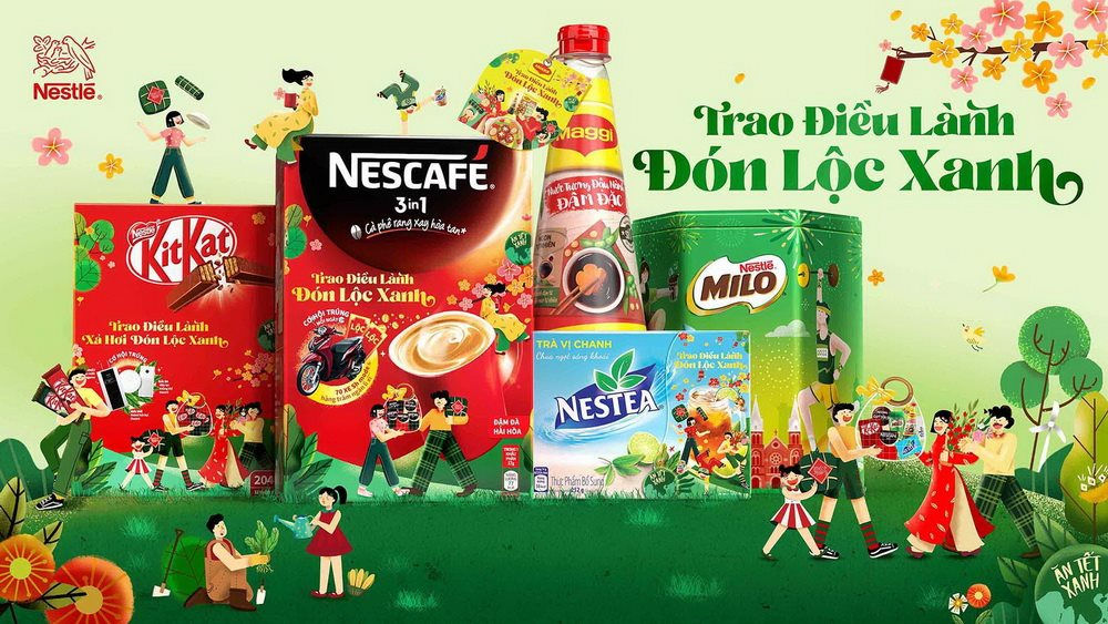 Cùng Nestlé Việt Nam “Trao điều lành, Đón lộc xanh” trong mùa Tết 2022 - Ảnh 1.