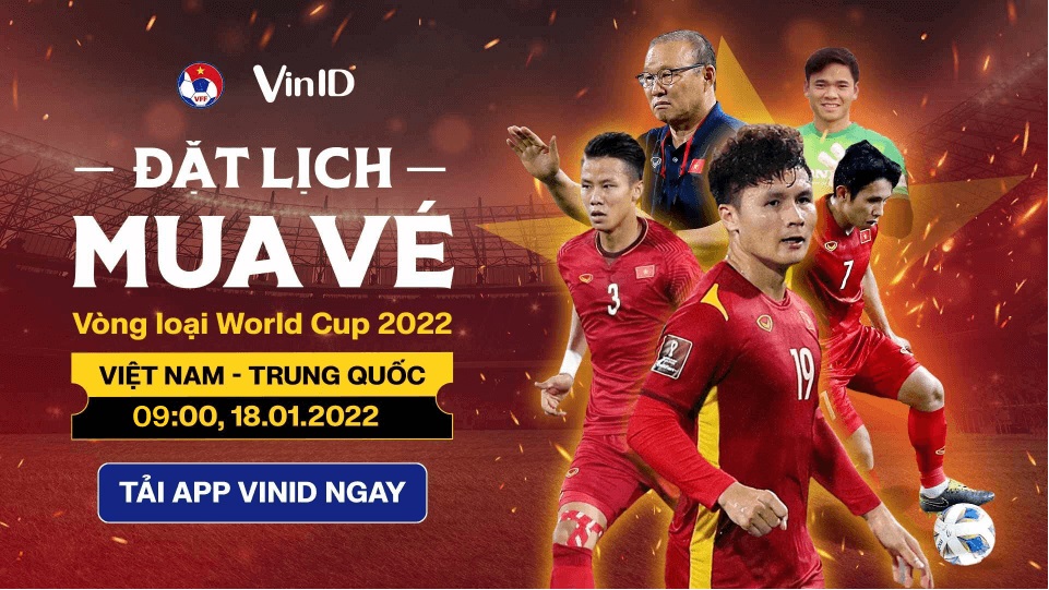 VinID mở bán vé trận Việt Nam - Trung Quốc đúng Mùng 1 Tết - Ảnh 1.