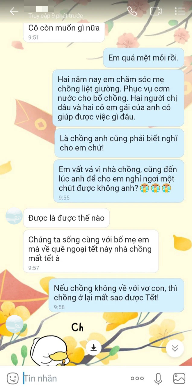 Gần 10 năm nay chồng không cho tôi về quê ngoại ăn Tết, thế mà chỉ với đoạn ghi âm ngắn ngủi của mẹ vợ mà chồng tôi đổi ý - Ảnh 4.