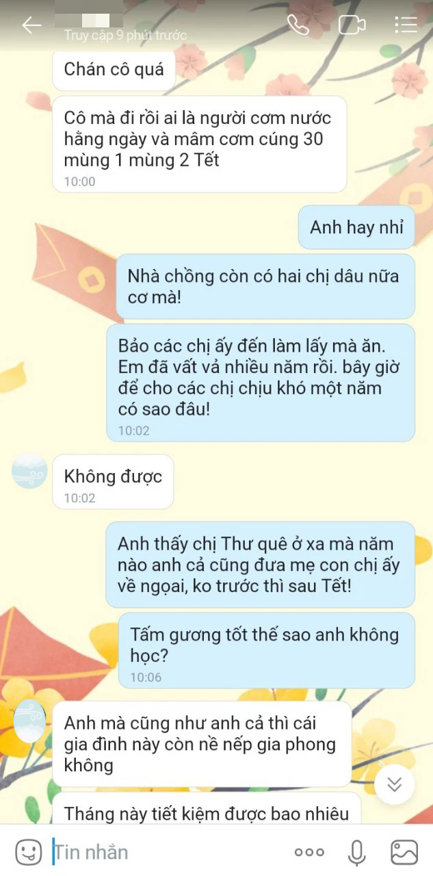 Gần 10 năm nay chồng không cho tôi về quê ngoại ăn Tết, thế mà chỉ với đoạn ghi âm ngắn ngủi của mẹ vợ mà chồng tôi đổi ý - Ảnh 5.