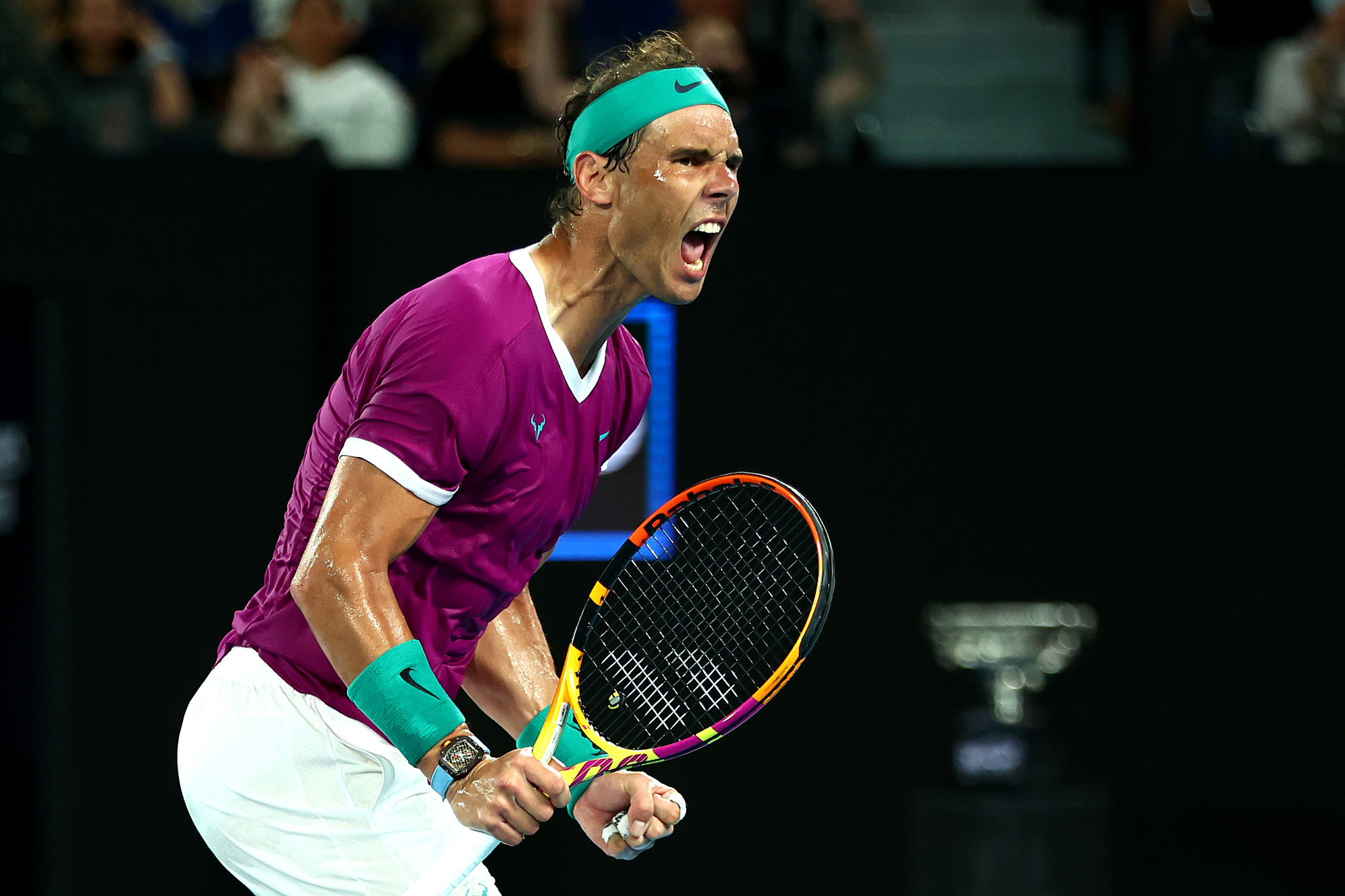 Rafael Nadal chinh phục cột mốc vĩ đại nhất lịch sử quần vợt nam - Ảnh 9.