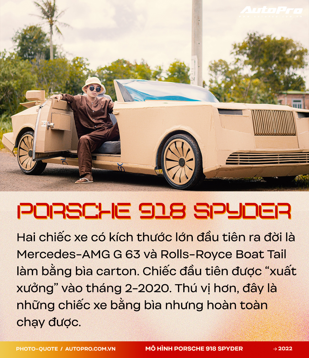 Đôi bạn 9X Tây Nguyên làm mô hình Porsche 918 Spyder được Supercar Blondie hâm mộ: ‘Sẽ chơi lớn để bạn bè quốc tế phải trầm trồ’ - Ảnh 2.