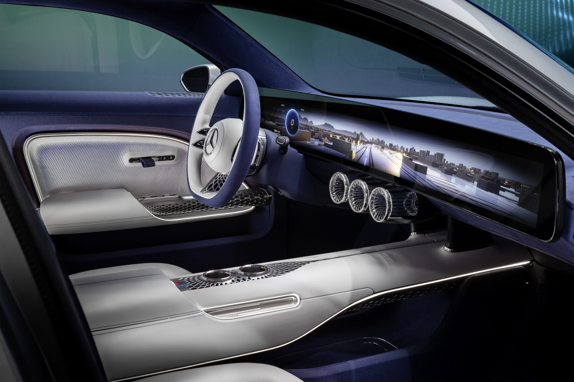 Siêu phẩm Mercedes-Benz sẽ nằm cùng sàn trưng bày 3 xe VinFast mới: Màn hình cảm ứng siêu rộng, sạc một lần chạy 1.000 km - Ảnh 8.