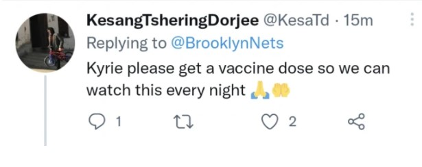 Kyrie Irving bùng nổ trong ngày trở lại, fan Brooklyn Nets tuyên bố: &quot;Chấm hết! Đưa chức vô địch đây&quot; - Ảnh 6.