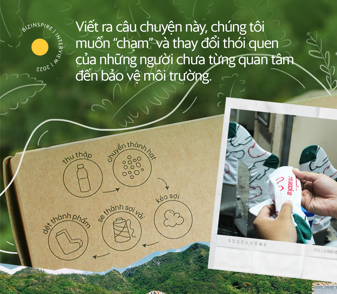 Tiên phong ngành vải sợi xanh, Founder thương hiệu tất tái chế Re.socks: Công ty “mém” đóng cửa 2 lần nhưng tính tôi cứng đầu, muốn đi tới cùng! - Ảnh 7.