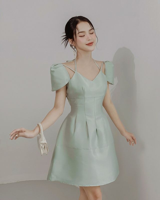 10 mẫu váy ''bánh bèo'' xinh lịm tim giá từ 378.000 VNĐ cho nàng đi hẹn hò ngày 20/10  - Ảnh 19.