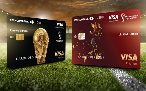 Sôi động cùng World Cup™, Techcombank ra mắt thẻ VISA phiên bản giới hạn - Ảnh 1.