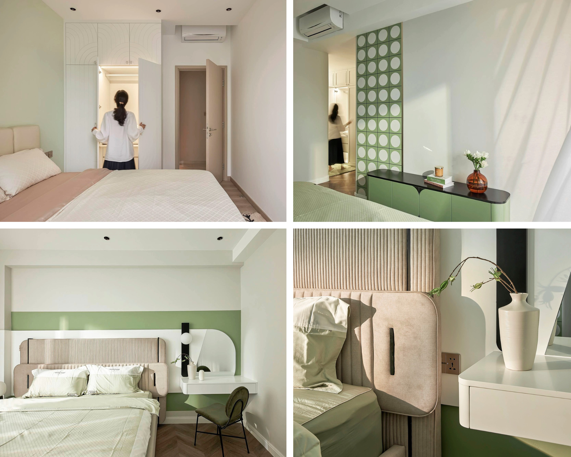 Căn hộ 2 phòng ngủ với không gian mở ở TP.HCM điểm xuyết gam màu xanh lá khơi gợi nhiều xúc cảm - Ảnh 7.