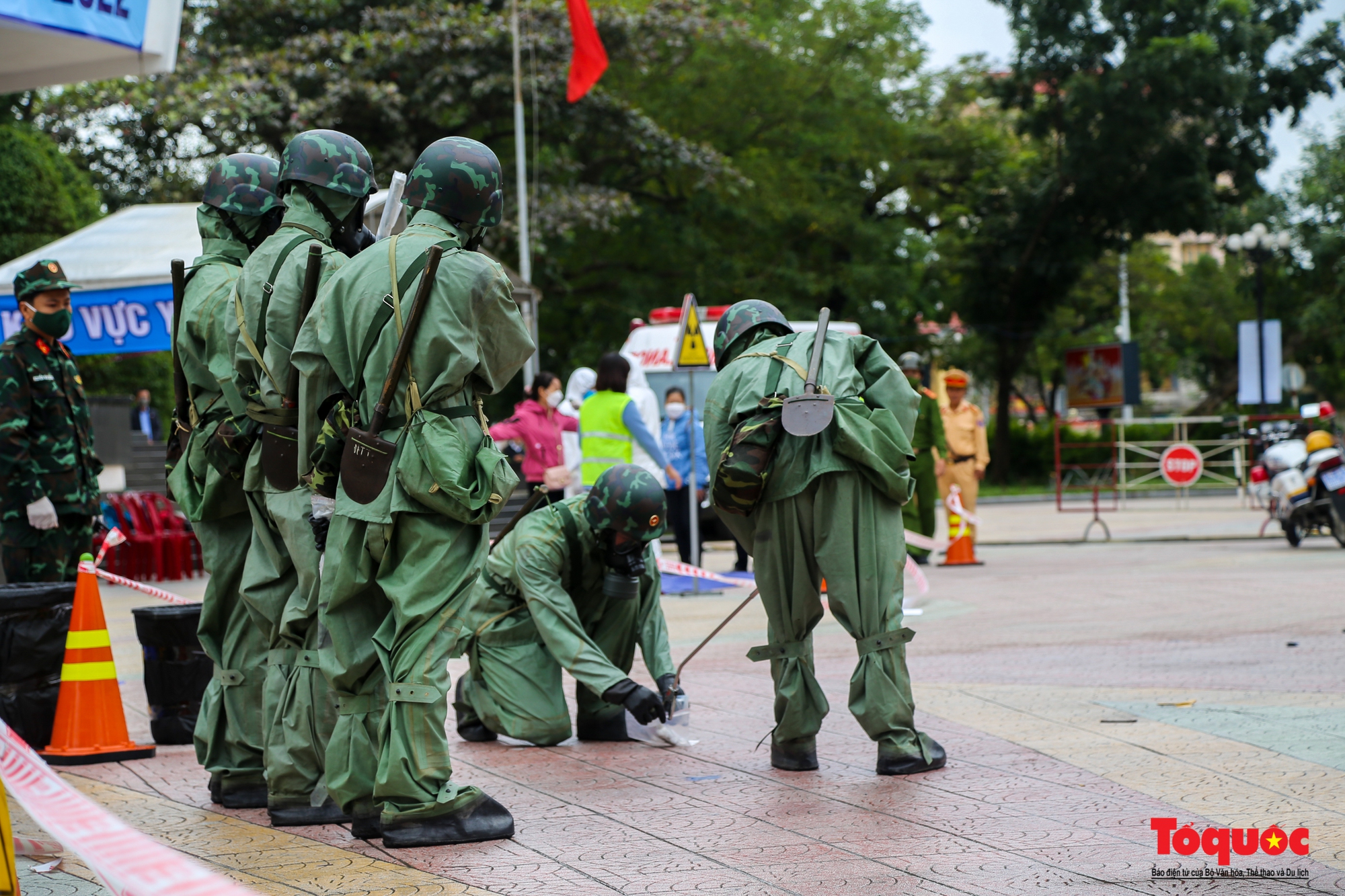 Thừa Thiên Huế tổ chức diễn tập ứng phó sự cố bức xạ và hạt nhân - Ảnh 15.