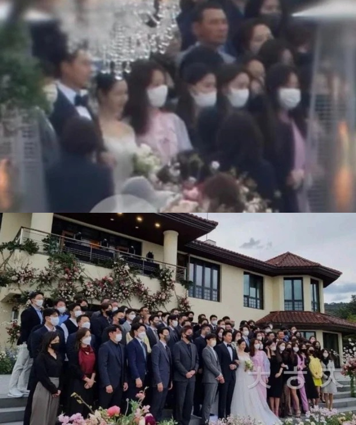 Năm 2022 Kbiz được mùa cưới: BinJin - Park Shin Hye mời toàn siêu sao, Gong Hyo Jin độc lạ bất ngờ - Ảnh 4.