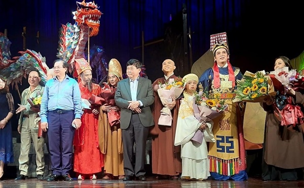 Nhà hát Cải lương Việt Nam dựng vở về huyền tích vua Lý Công Uẩn - Ảnh 6.