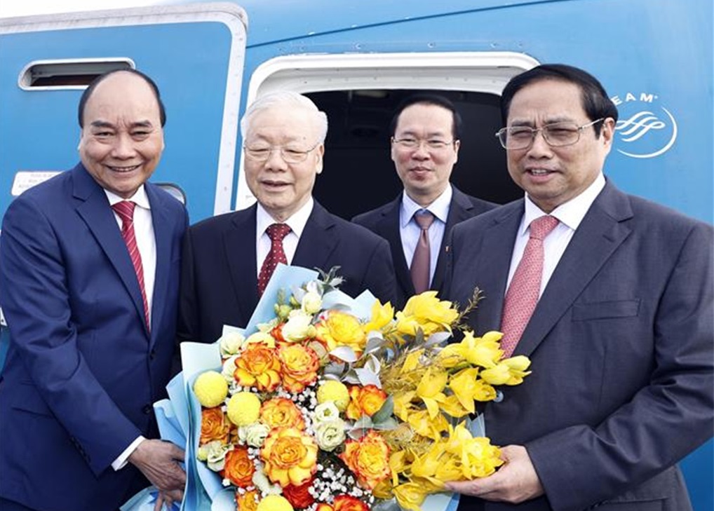Tổng Bí thư Nguyễn Phú Trọng lên đường thăm chính thức nước Cộng hòa Nhân dân Trung Hoa - Ảnh 2.