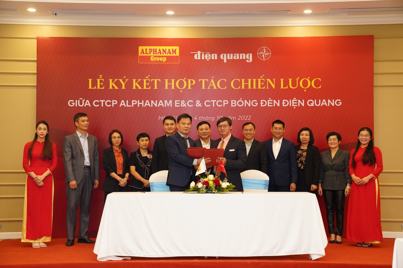 Điện Quang và Alphanam E&C ký kết hợp tác chiến lược - Ảnh 1.