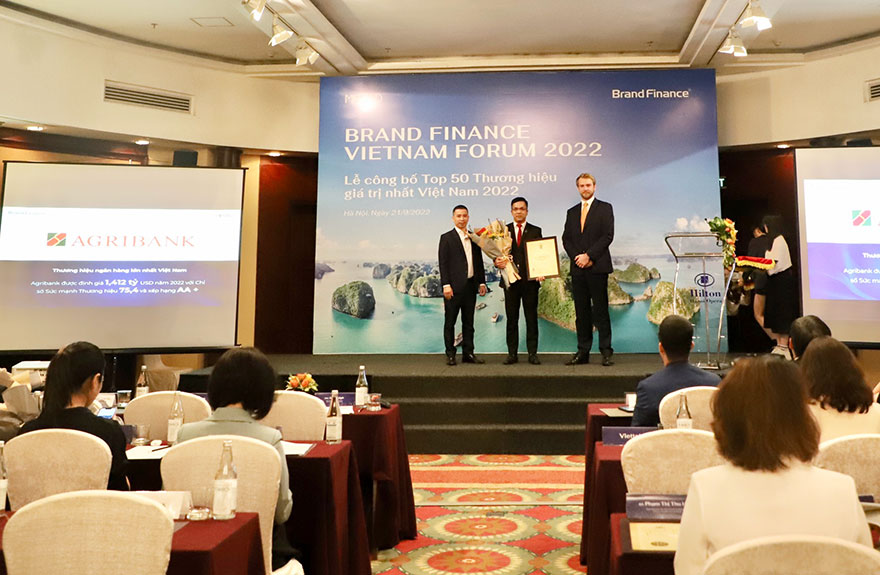 Brand Finance: Agribank lọt top 10 thương hiệu giá trị nhất Việt Nam 2022 - Ảnh 3.