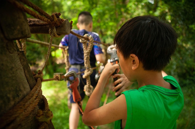 Cùng trẻ khám phá rừng nguyên sinh tại Phong Nha - Kẻ Bàng - Ảnh 5.