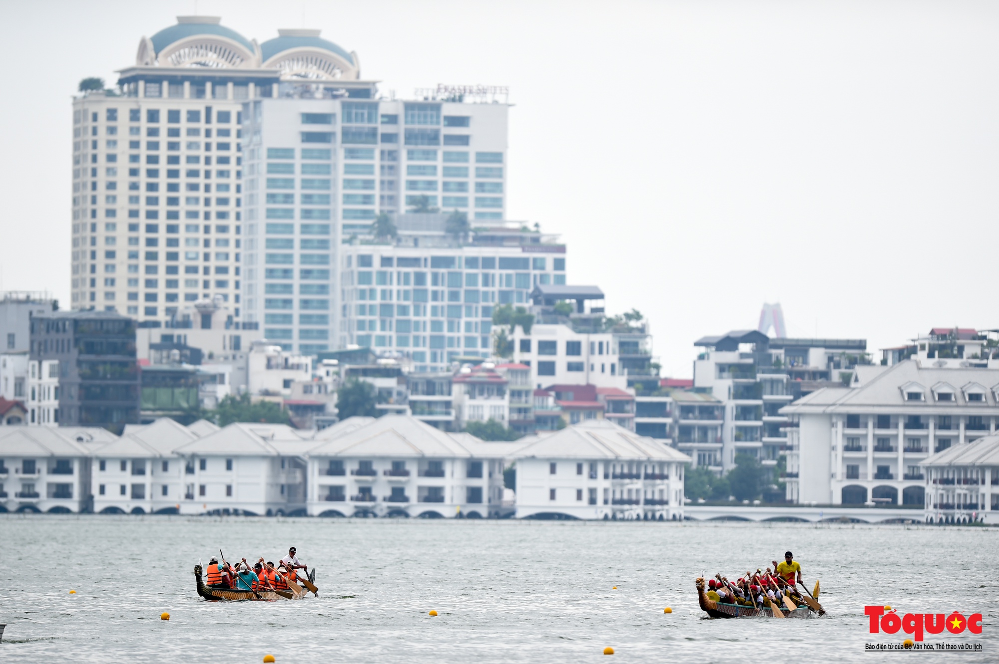 Giải Bơi chải thuyền rồng Hà Nội mở rộng năm 2022 - Ảnh 13.