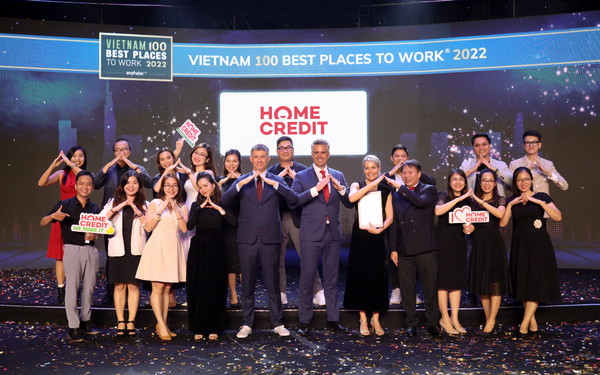 Home Credit Việt Nam lọt Top 100 Nơi làm việc tốt nhất Việt Nam® 2022 - Ảnh 1.