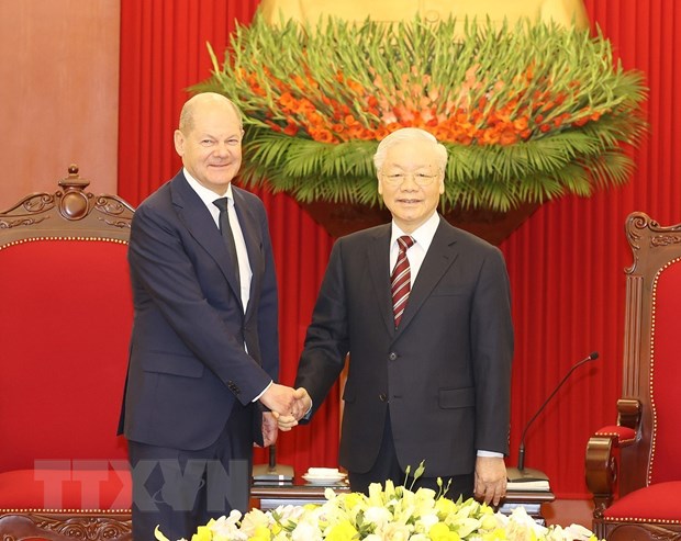 Thủ tướng CHLB Đức kết thúc tốt đẹp chuyến thăm chính thức Việt Nam - Ảnh 1.