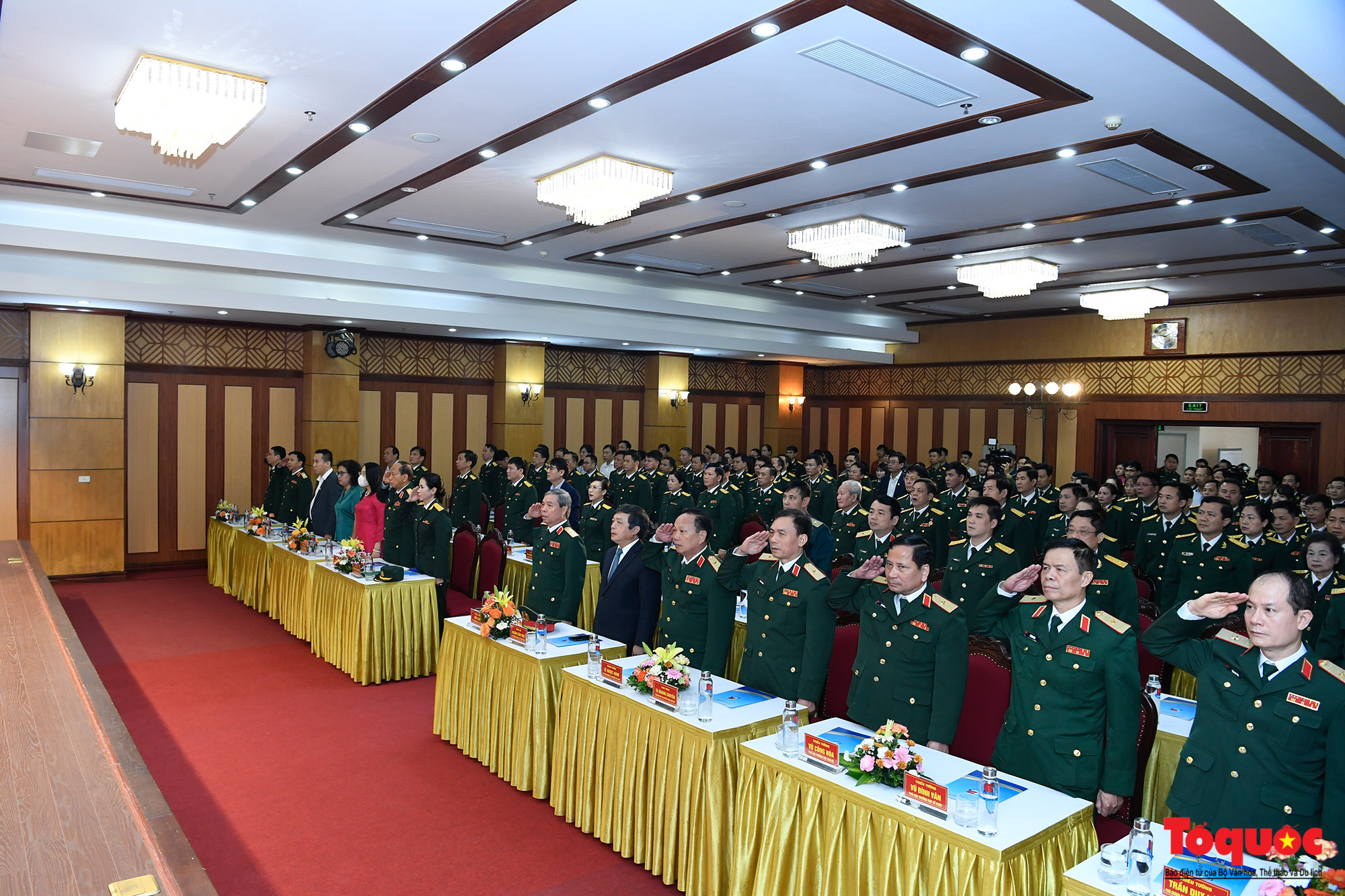 Thư viện Quân đội đón nhận Huân chương Bảo vệ Tổ quốc hạng Ba - Ảnh 2.