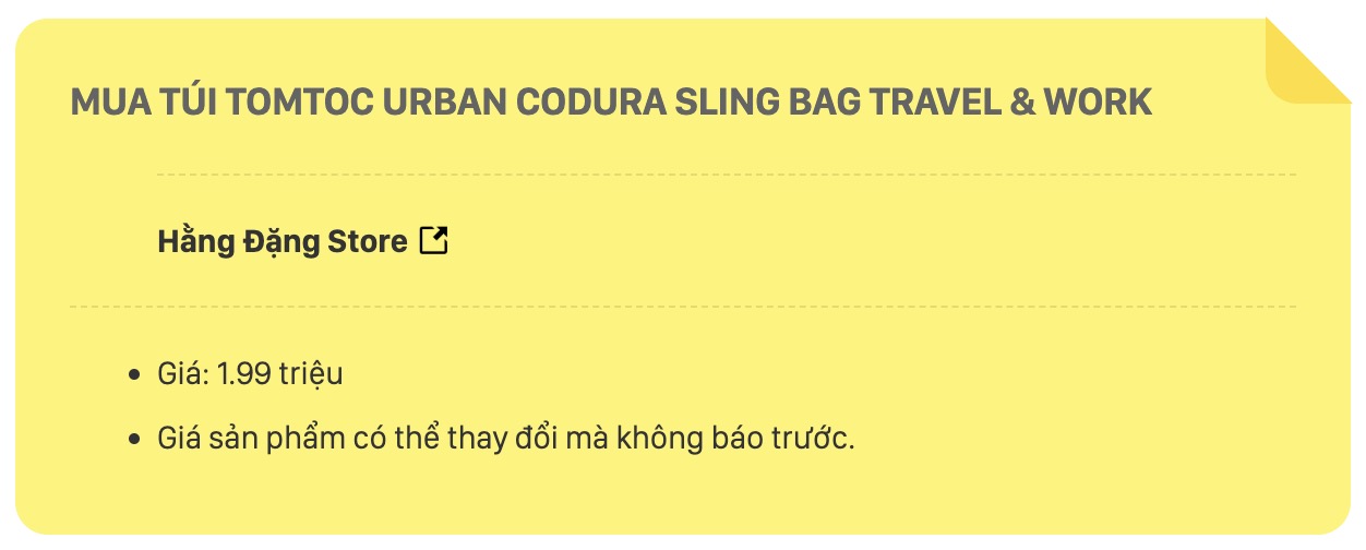 Đây là túi đeo vai cao cấp đựng được cả MacBook 14 inch và máy ảnh, độ bền chuẩn quân đội, giá 1.99 triệu đồng - Ảnh 10.