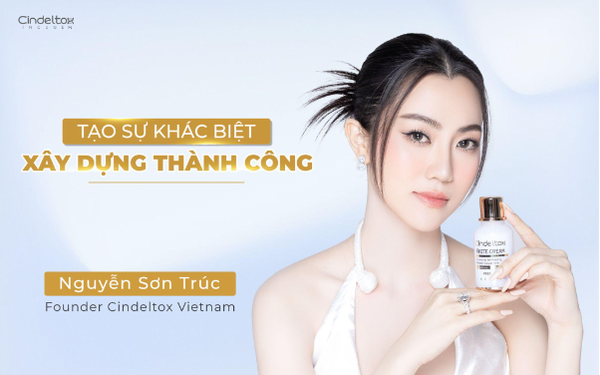 Hướng phát triển mới lạ của thương hiệu dược mỹ phẩm Cindeltox tại Việt Nam - Ảnh 1.